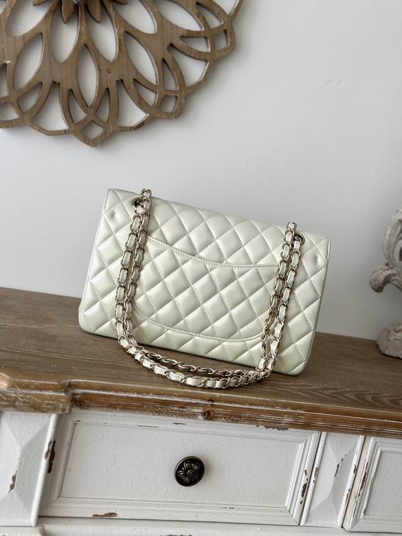 Chanel Inspired Handbags, AA+ Quality 100% Genuine Leather Classic Flap Medium Quilted Lambskin Black Gold, 18X 1 1X 5cm BL 4 Colour for chanel hand bag