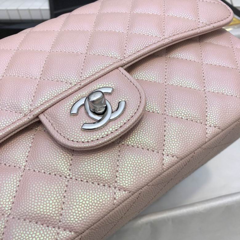 Chanel Handbags, AA+ Quality 100% Genuine Leather Classic Flap Medium Quilted Lambskin Black Gold, 18X 1 1X 5cm BL 4 Colour for chanel hand bag