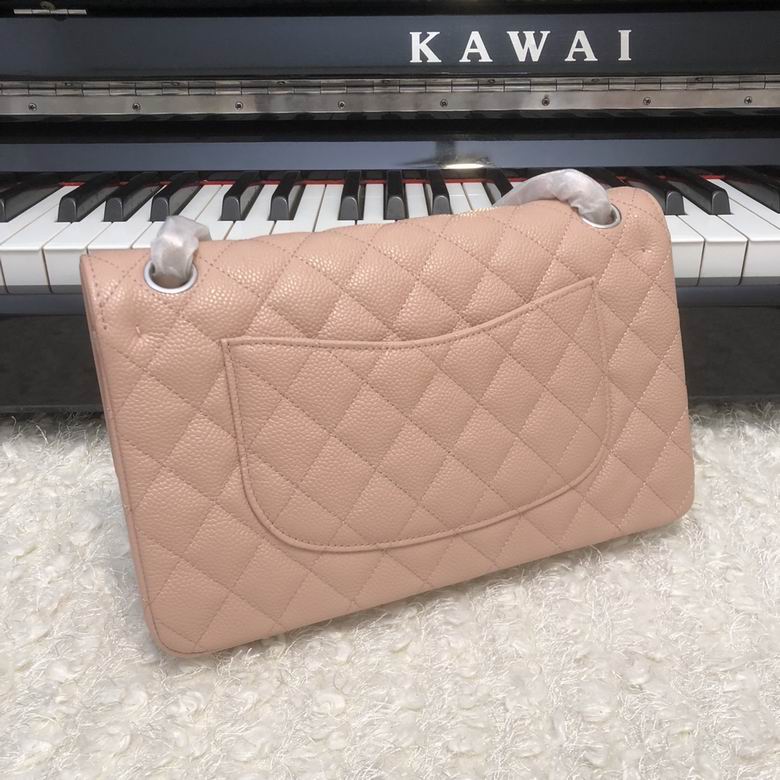Chanel Handbags, AA+ Quality 100% Genuine Leather Classic Flap Medium Quilted Lambskin Black Gold, 18X 1 1X 5cm BL 4 Colour for chanel hand bag