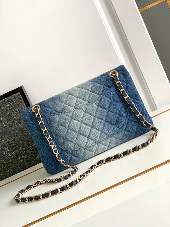 Chanel Handbags, AA+ Quality 100% Genuine Leather Classic Flap Medium Quilted Lambskin Black Gold, 18X 1 1X 5cm BL 4 Colour for chanel hand bag