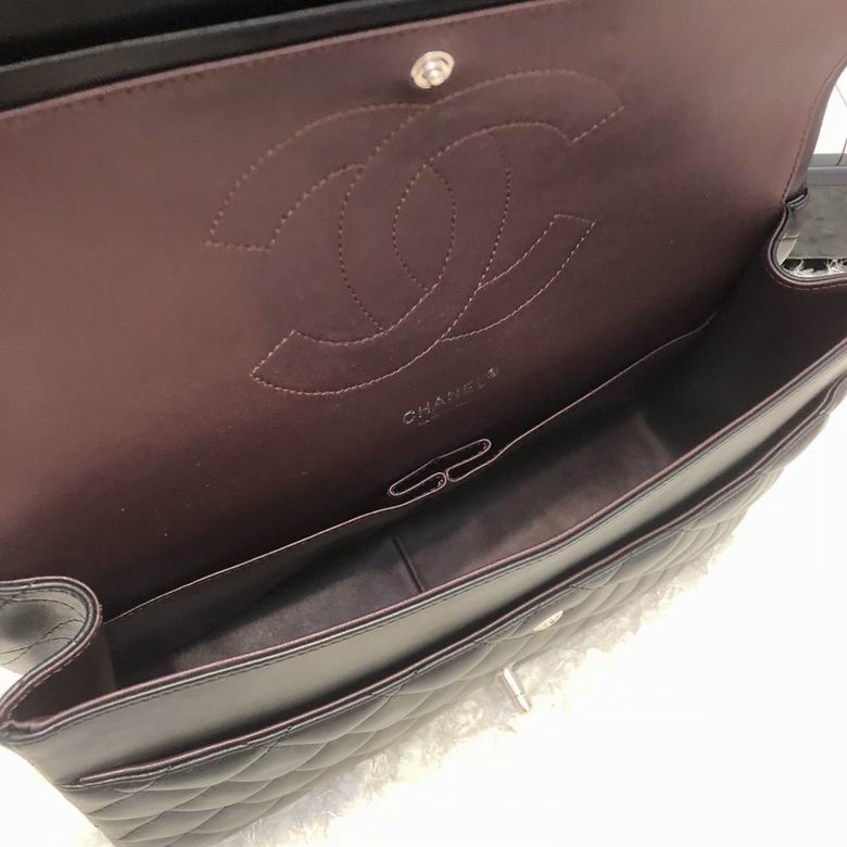 Chanel Handbags, Top AA+ Quality 100% Genuine Leather Classic Flap Medium Quilted Lambskin Black Gold, 18X 1 1X 5cm BL 4 Colour for chanel hand bag