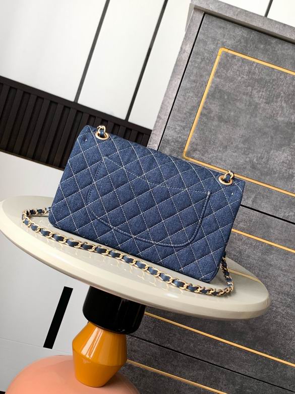 Chanel Inspired Handbags, AA+ Quality 100% Genuine Leather Classic Flap Medium Quilted Lambskin Black Gold, 25X 14X 9cm BL 3 Colour for chanel hand bag