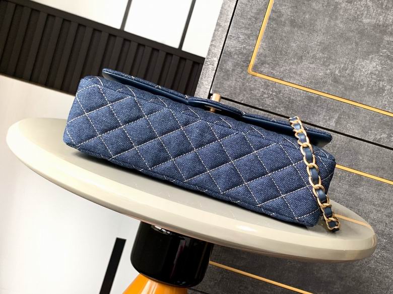 Chanel Inspired Handbags, AA+ Quality 100% Genuine Leather Classic Flap Medium Quilted Lambskin Black Gold, 25X 14X 9cm BL 3 Colour for chanel hand bag
