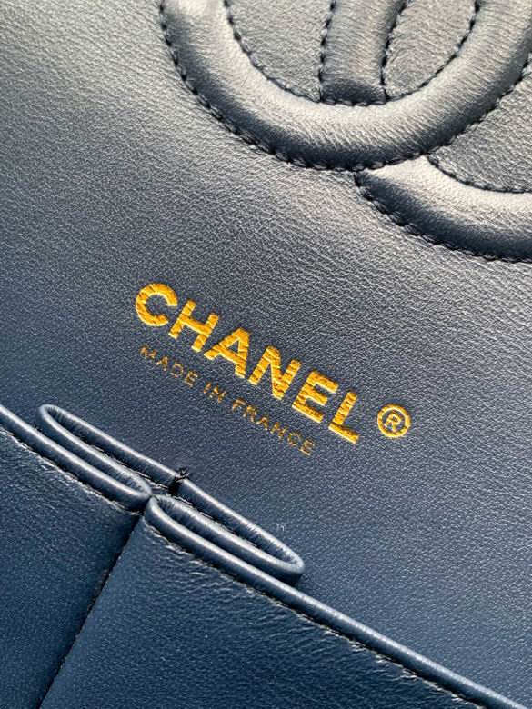 Chanel Inspired Handbags, AA+ Quality 100% Genuine Leather Classic Flap Medium Quilted Lambskin Black Gold, 25X 14X 9cm BL 3 Colour for chanel hand bag