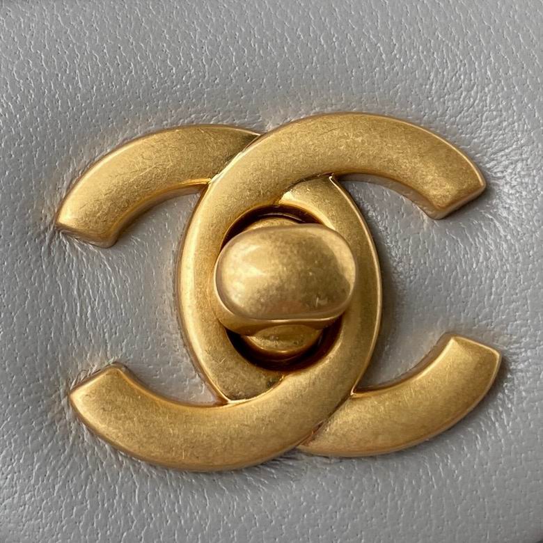 Chanel Handbags, AA+ Quality 100% Genuine Leather Classic Flap Medium Quilted Lambskin Black Gold, 18X 1 1X 5cm BL 4 Colour for chanel hand bag
