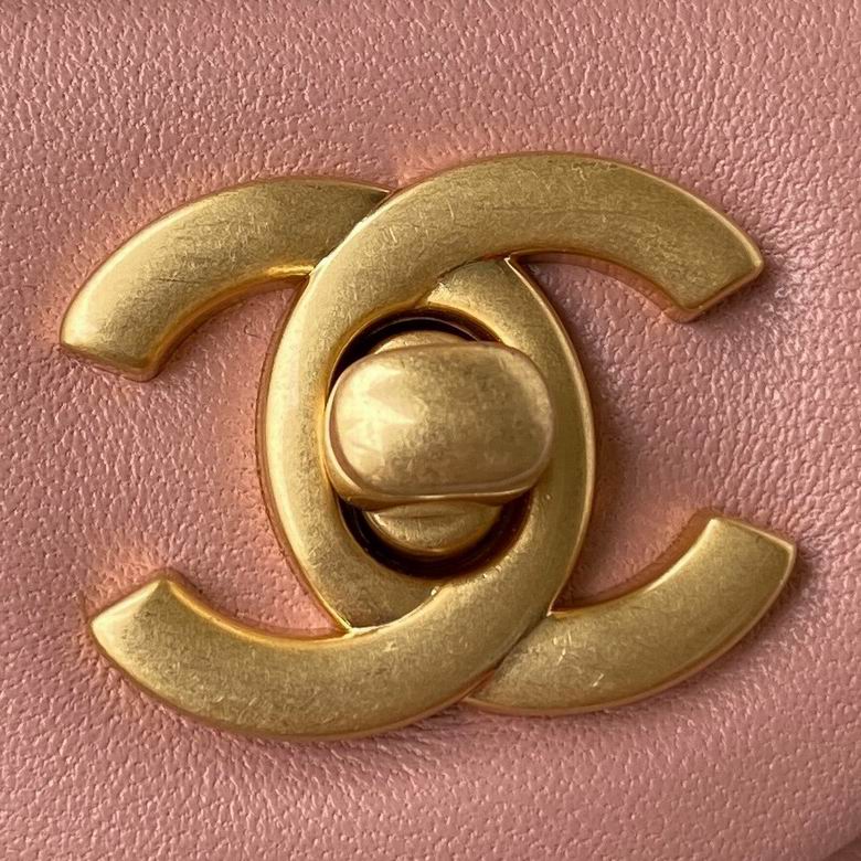 Chanel Handbags, AA+ Quality 100% Genuine Leather Classic Flap Medium Quilted Lambskin Black Gold, 18X 1 1X 5cm BL 4 Colour for chanel hand bag