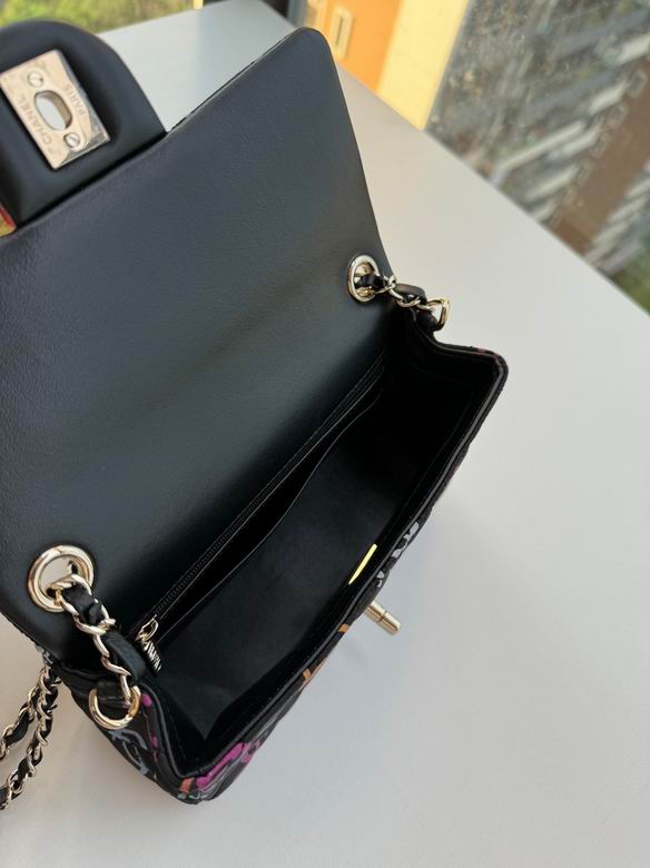 Chanel Handbags, AA+ Quality 100% Genuine Leather Classic Flap Medium Quilted Lambskin Black Gold, 18X 1 1X 5cm BL 4 Colour for chanel hand bag
