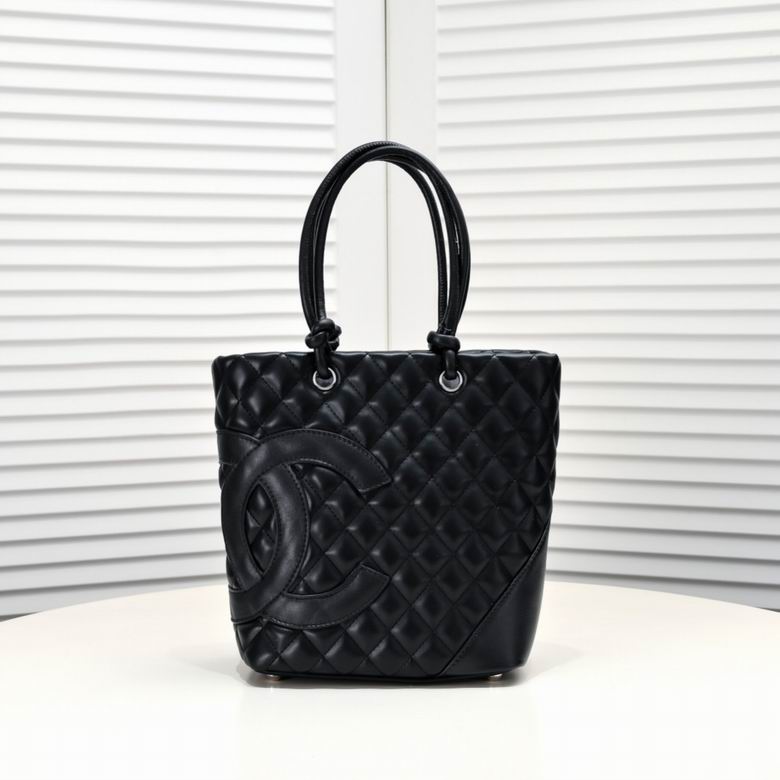 Chanel Inspired Handbags, AA+ Quality 100% Genuine Leather Classic Flap Medium Quilted Lambskin Black Gold, 18X 1 1X 5cm BL 4 Colour for chanel hand bag