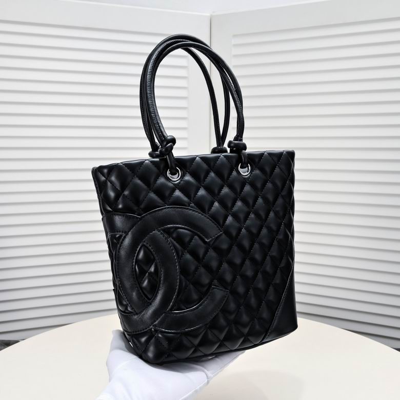 Chanel Inspired Handbags, AA+ Quality 100% Genuine Leather Classic Flap Medium Quilted Lambskin Black Gold, 18X 1 1X 5cm BL 4 Colour for chanel hand bag