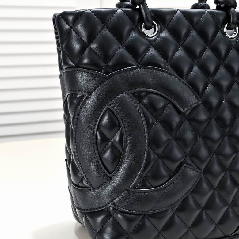 Chanel Inspired Handbags, AA+ Quality 100% Genuine Leather Classic Flap Medium Quilted Lambskin Black Gold, 18X 1 1X 5cm BL 4 Colour for chanel hand bag