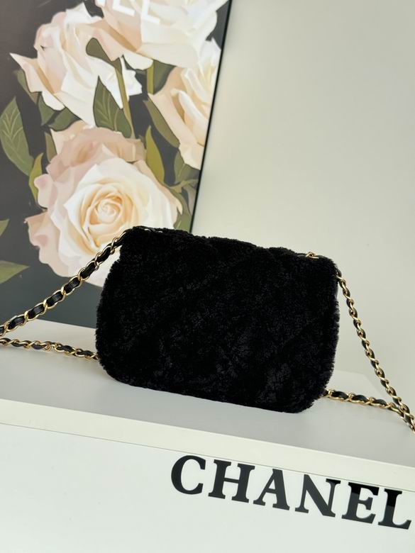 Chanel Inspired Handbags, AA+ Quality 100% Genuine Leather Classic Flap Medium Quilted Lambskin Black Gold, 18X 1 1X 5cm BL 4 Colour for chanel hand bag
