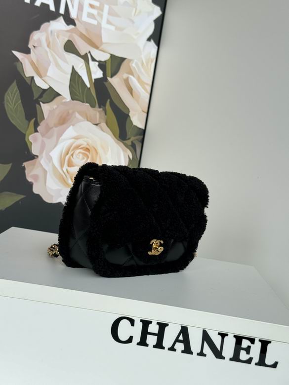 Chanel Inspired Handbags, AA+ Quality 100% Genuine Leather Classic Flap Medium Quilted Lambskin Black Gold, 18X 1 1X 5cm BL 4 Colour for chanel hand bag