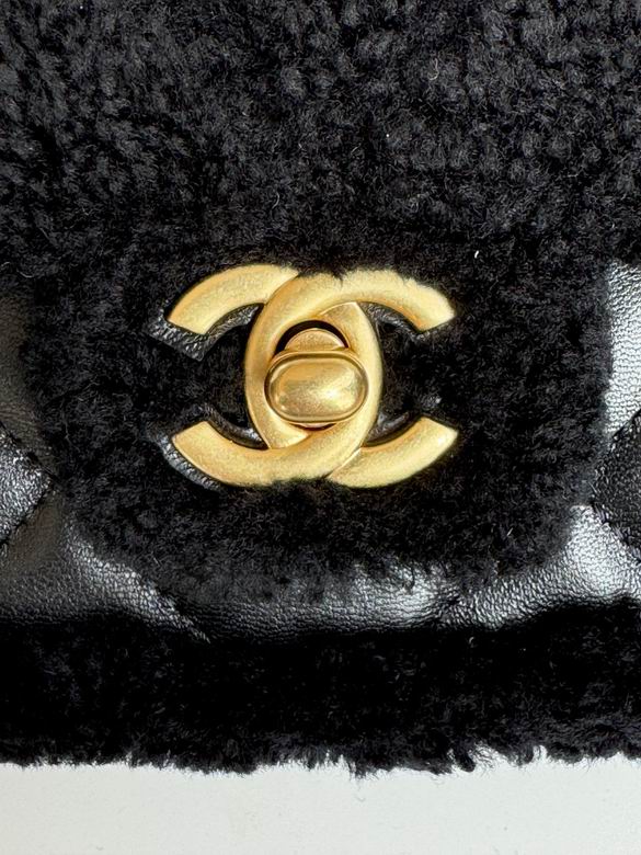 Chanel Inspired Handbags, AA+ Quality 100% Genuine Leather Classic Flap Medium Quilted Lambskin Black Gold, 18X 1 1X 5cm BL 4 Colour for chanel hand bag