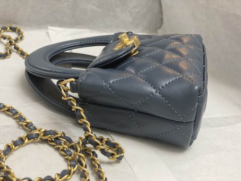 Chanel Inspired Handbags, AA+ Quality 100% Genuine Leather Classic Flap Medium Quilted Lambskin Black Gold, 8.3X 12.5X 4cm BL 2 Colour for chanel hand bag