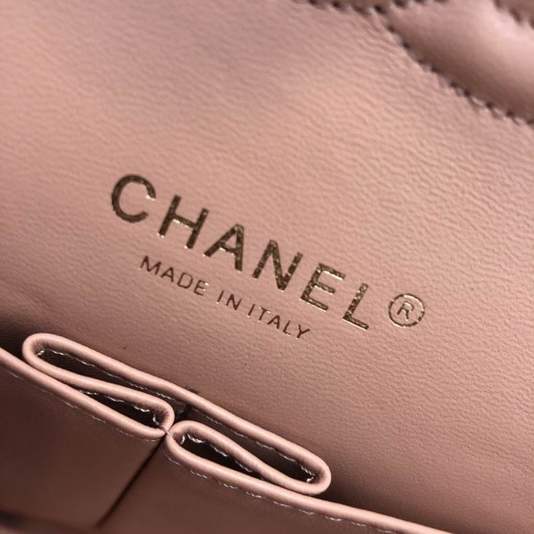 Chanel Handbags, AA+ Quality 100% Genuine Leather Classic Flap Medium Quilted Lambskin Black Gold, 18X 1 1X 5cm BL 4 Colour for chanel hand bag