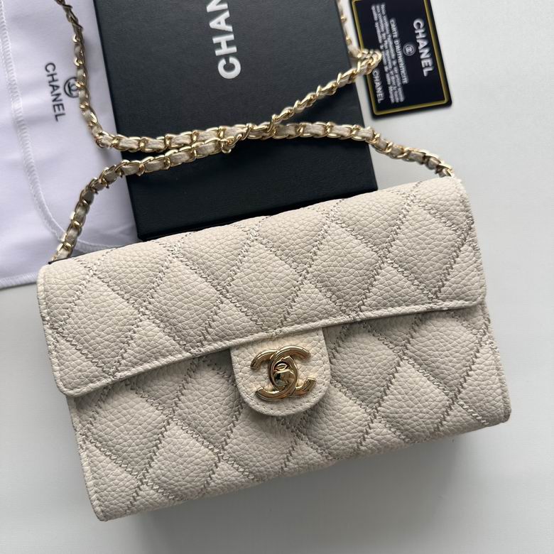 Chanel Inspired Handbags, AA+ Quality 100% Genuine Leather Classic Flap Medium Quilted Lambskin Black Gold, 25X 14X 9cm BL 3 Colour for chanel hand bag