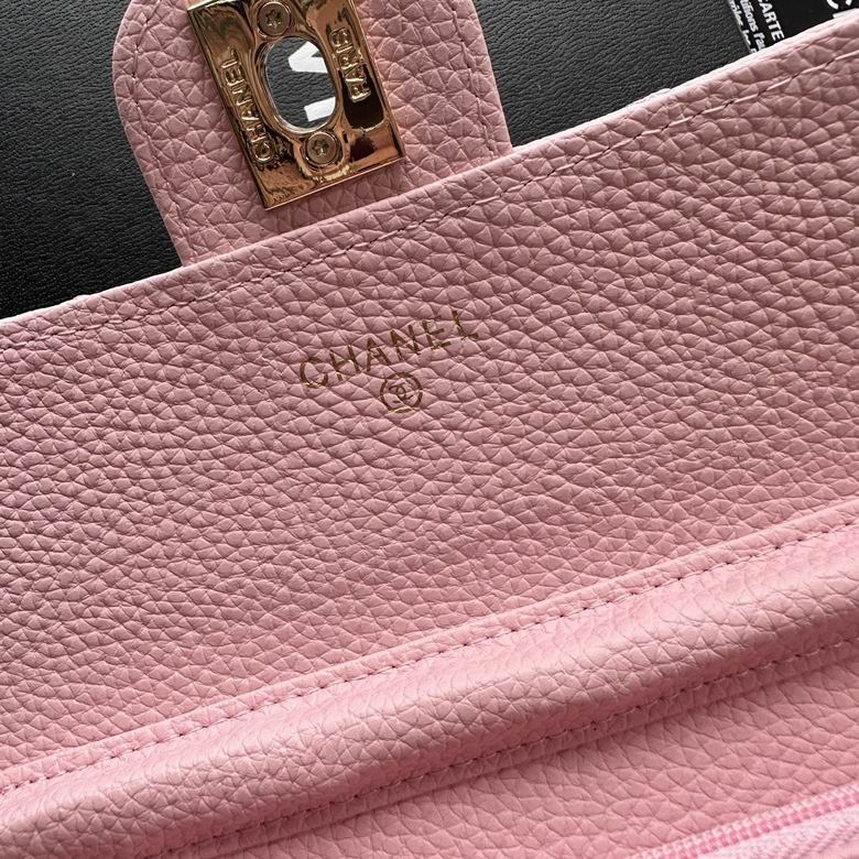 Chanel Inspired Handbags, AA+ Quality 100% Genuine Leather Classic Flap Medium Quilted Lambskin Black Gold, 25X 14X 9cm BL 3 Colour for chanel hand bag