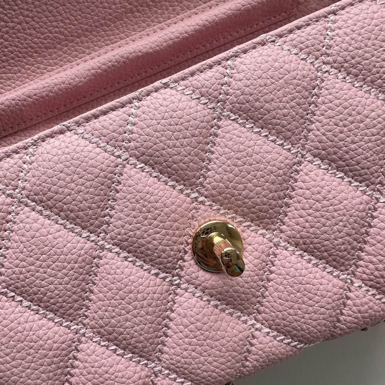 Chanel Inspired Handbags, AA+ Quality 100% Genuine Leather Classic Flap Medium Quilted Lambskin Black Gold, 25X 14X 9cm BL 3 Colour for chanel hand bag