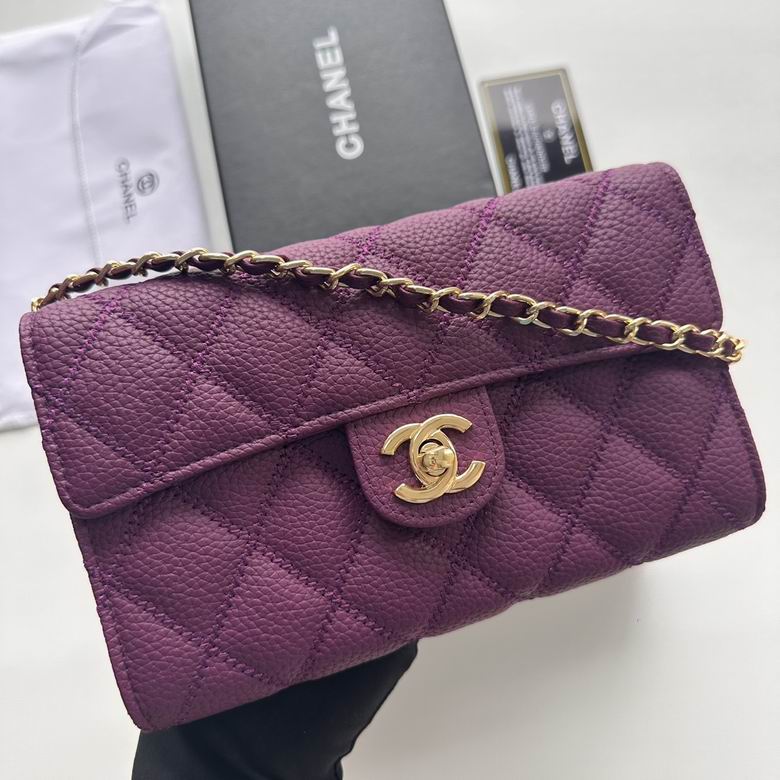 Chanel Inspired Handbags, AA+ Quality 100% Genuine Leather Classic Flap Medium Quilted Lambskin Black Gold, 25X 14X 9cm BL 3 Colour for chanel hand bag