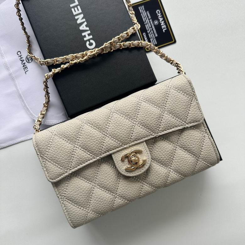 Chanel Inspired Handbags, AA+ Quality 100% Genuine Leather Classic Flap Medium Quilted Lambskin Black Gold, 25X 14X 9cm BL 3 Colour for chanel hand bag