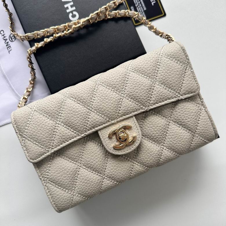 Chanel Inspired Handbags, AA+ Quality 100% Genuine Leather Classic Flap Medium Quilted Lambskin Black Gold, 25X 14X 9cm BL 3 Colour for chanel hand bag