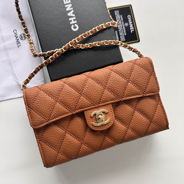 Chanel Inspired Handbags, AA+ Quality 100% Genuine Leather Classic Flap Medium Quilted Lambskin Black Gold, 25X 14X 9cm BL 3 Colour for chanel hand bag