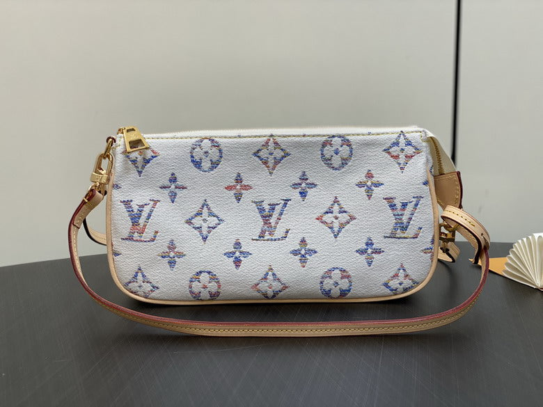 Louis Vuitton Handbags, AA+ Quality 100% Genuine Leather Classic Flap Medium Quilted Lambskin Black Gold, 18X 1 1X 5cm BL 4 Colour