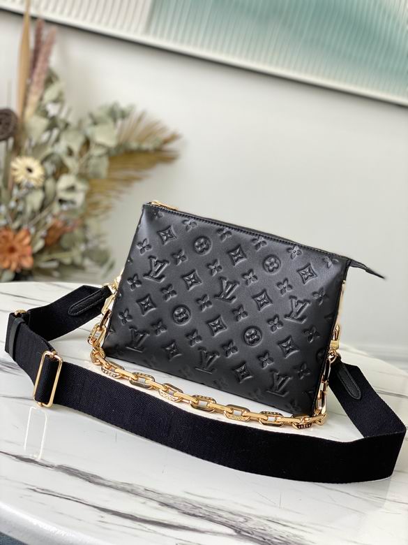 Inspired Handbags, AA+ Quality 100% Genuine Leather Classic Flap Medium Quilted Lambskin Black Gold, 18X 1 1X 5cm BL 4 Colour