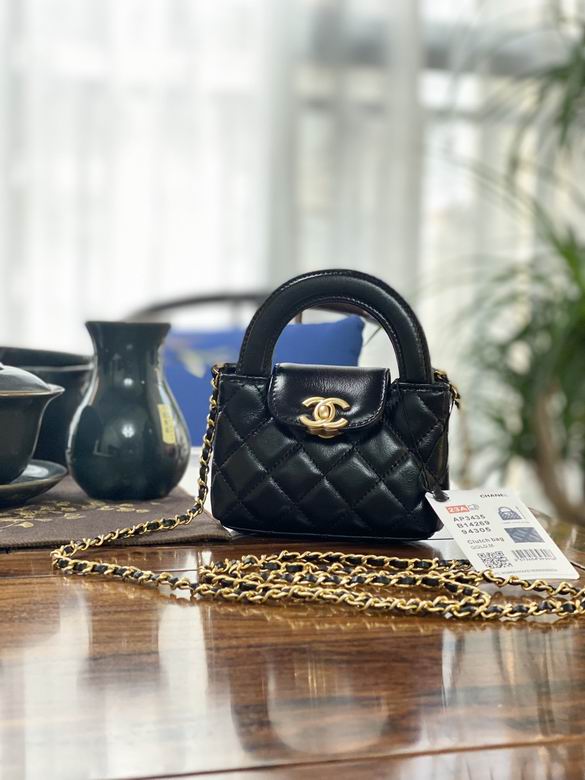 Chanel Inspired Handbags, AA+ Quality 100% Genuine Leather Classic Flap Medium Quilted Lambskin Black Gold, 8.3X 12.5X 4cm BL 3 Colour for chanel hand bag