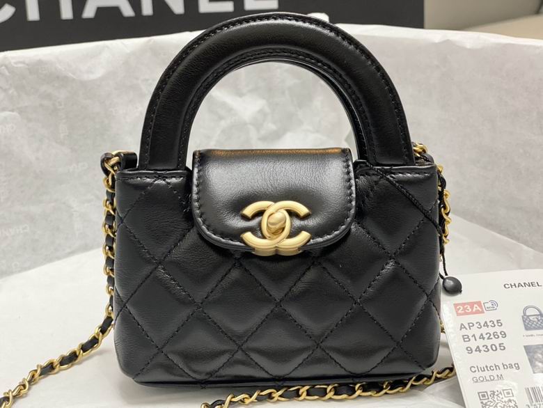 Chanel Inspired Handbags, AA+ Quality 100% Genuine Leather Classic Flap Medium Quilted Lambskin Black Gold, 8.3X 12.5X 4cm BL 3 Colour for chanel hand bag