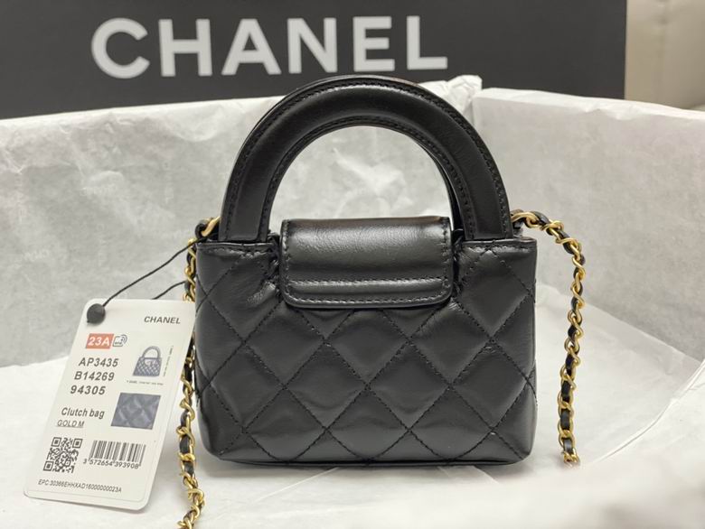 Chanel Inspired Handbags, AA+ Quality 100% Genuine Leather Classic Flap Medium Quilted Lambskin Black Gold, 8.3X 12.5X 4cm BL 3 Colour for chanel hand bag