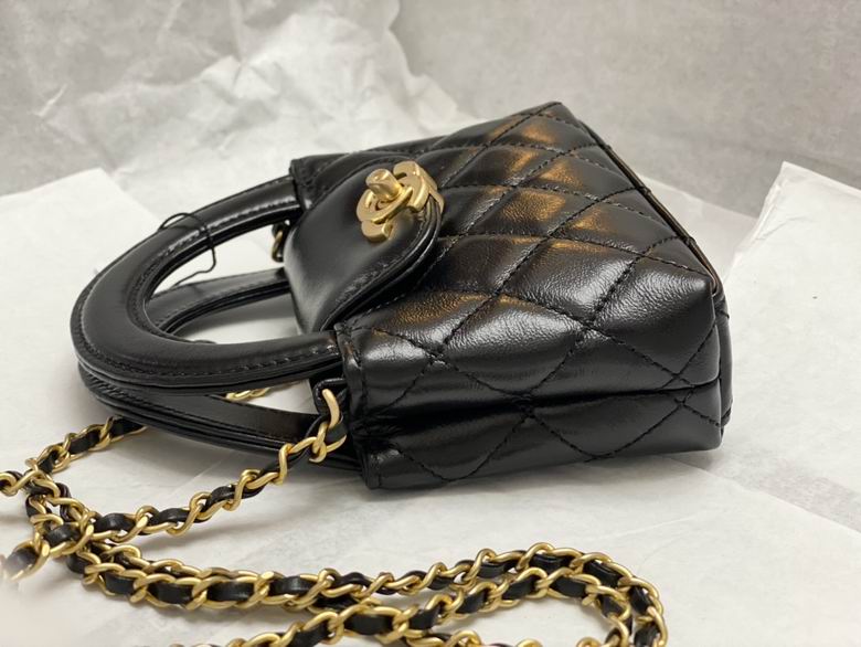 Chanel Inspired Handbags, AA+ Quality 100% Genuine Leather Classic Flap Medium Quilted Lambskin Black Gold, 8.3X 12.5X 4cm BL 3 Colour for chanel hand bag