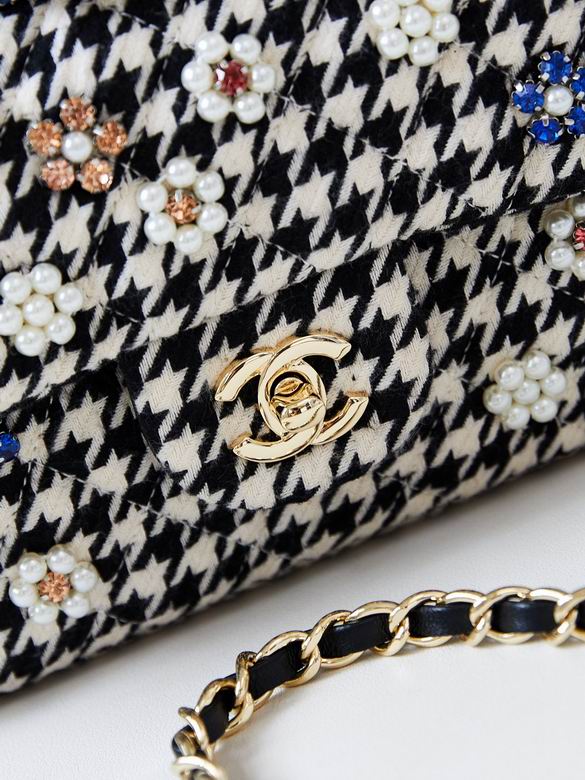 Chanel Inspired Handbags, AA+ Quality 100% Genuine Leather Classic Flap Medium Quilted Lambskin Black Gold, 25X 14X 9cm BL 3 Colour for chanel hand bag