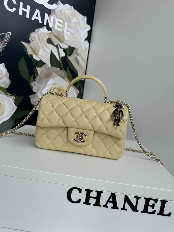 Chanel Handbags, AA+ Quality 100% Genuine Leather Classic Flap Medium Quilted Lambskin Black Gold, 18X 1 1X 5cm BL 4 Colour for chanel hand bag