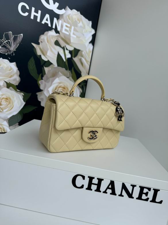 Chanel Handbags, AA+ Quality 100% Genuine Leather Classic Flap Medium Quilted Lambskin Black Gold, 18X 1 1X 5cm BL 4 Colour for chanel hand bag