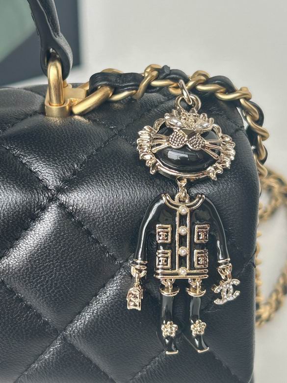 Chanel Handbags, AA+ Quality 100% Genuine Leather Classic Flap Medium Quilted Lambskin Black Gold, 18X 1 1X 5cm BL 4 Colour for chanel hand bag
