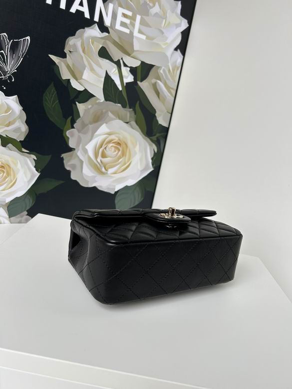 Chanel Handbags, AA+ Quality 100% Genuine Leather Classic Flap Medium Quilted Lambskin Black Gold, 18X 1 1X 5cm BL 4 Colour for chanel hand bag