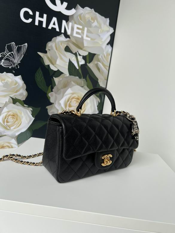 Chanel Handbags, AA+ Quality 100% Genuine Leather Classic Flap Medium Quilted Lambskin Black Gold, 18X 1 1X 5cm BL 4 Colour for chanel hand bag