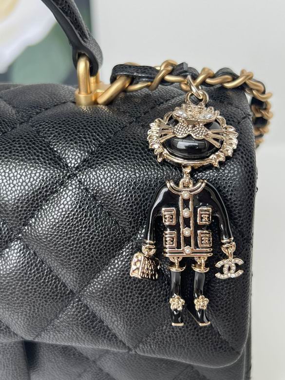 Chanel Handbags, AA+ Quality 100% Genuine Leather Classic Flap Medium Quilted Lambskin Black Gold, 18X 1 1X 5cm BL 4 Colour for chanel hand bag