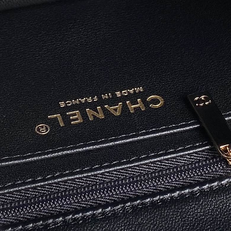 Chanel Inspired Handbags, AA+ Quality 100% Genuine Leather Classic Flap Medium Quilted Lambskin Black Gold, 18X 1 1X 5cm BL 4 Colour for chanel hand bag