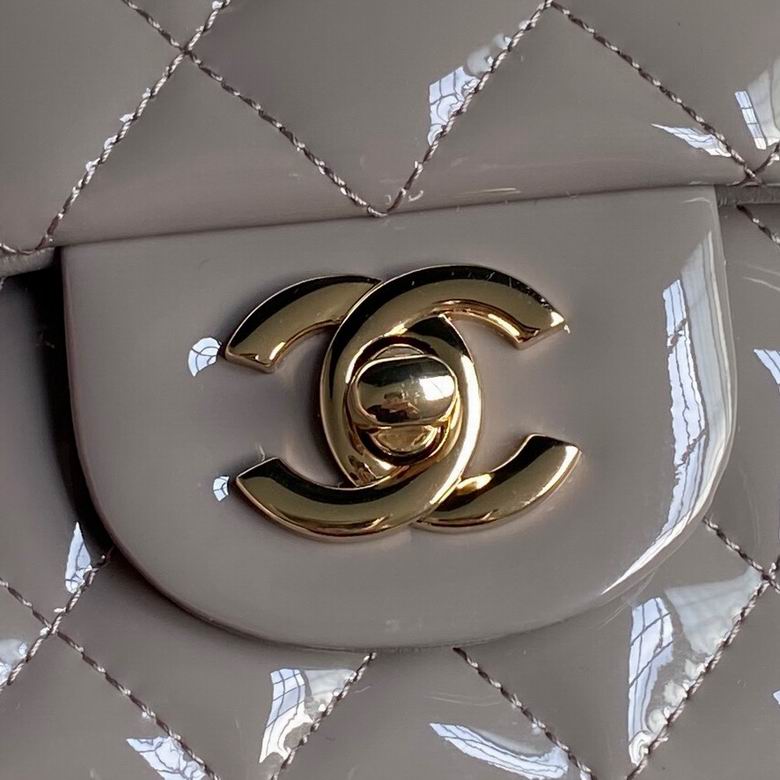 Chanel Inspired Handbags, AA+ Quality 100% Genuine Leather Classic Flap Medium Quilted Lambskin Black Gold, 18X 1 1X 5cm BL 4 Colour for chanel hand bag