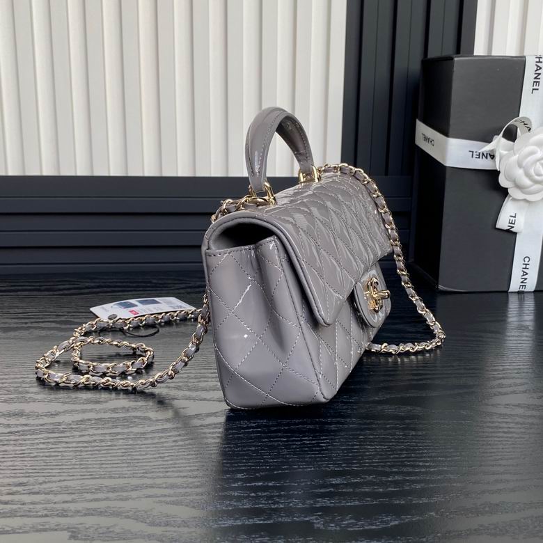 Chanel Inspired Handbags, AA+ Quality 100% Genuine Leather Classic Flap Medium Quilted Lambskin Black Gold, 18X 1 1X 5cm BL 4 Colour for chanel hand bag