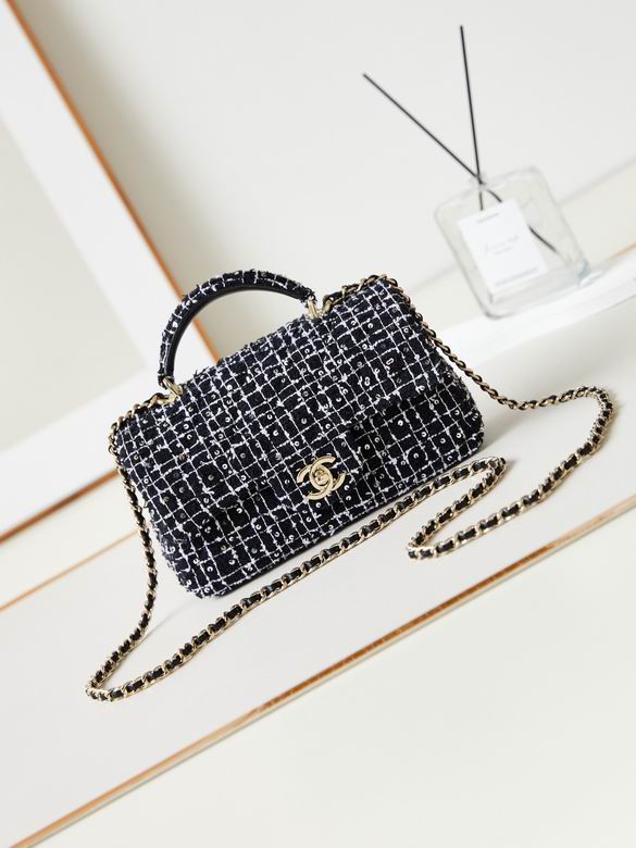 Chanel Handbags, AA+ Quality 100% Genuine Leather Classic Flap Medium Quilted Lambskin Black Gold, 18X 1 1X 5cm BL 4 Colour for chanel hand bag