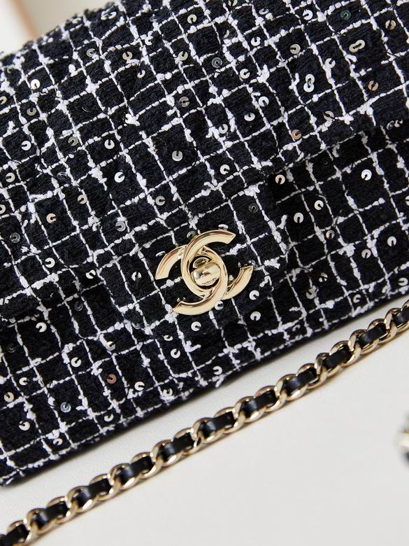 Chanel Handbags, AA+ Quality 100% Genuine Leather Classic Flap Medium Quilted Lambskin Black Gold, 18X 1 1X 5cm BL 4 Colour for chanel hand bag