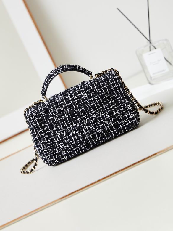 Chanel Handbags, AA+ Quality 100% Genuine Leather Classic Flap Medium Quilted Lambskin Black Gold, 18X 1 1X 5cm BL 4 Colour for chanel hand bag