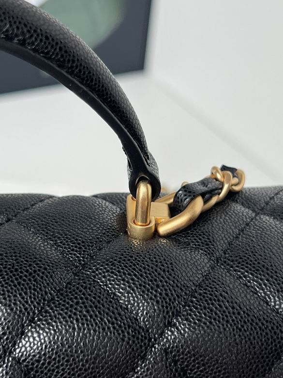 Chanel Handbags, AA+ Quality 100% Genuine Leather Classic Flap Medium Quilted Lambskin Black Gold, 18X 1 1X 5cm BL 4 Colour for chanel hand bag