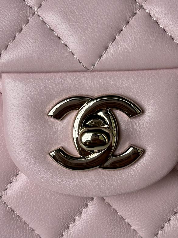 Chanel Handbags, AA+ Quality 100% Genuine Leather Classic Flap Medium Quilted Lambskin Black Gold, 18X 1 1X 5cm BL 4 Colour for chanel hand bag
