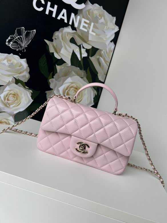 Chanel Handbags, AA+ Quality 100% Genuine Leather Classic Flap Medium Quilted Lambskin Black Gold, 18X 1 1X 5cm BL 4 Colour for chanel hand bag