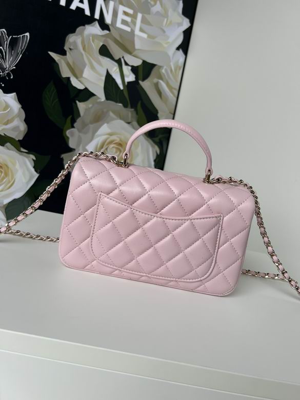 Chanel Handbags, AA+ Quality 100% Genuine Leather Classic Flap Medium Quilted Lambskin Black Gold, 18X 1 1X 5cm BL 4 Colour for chanel hand bag