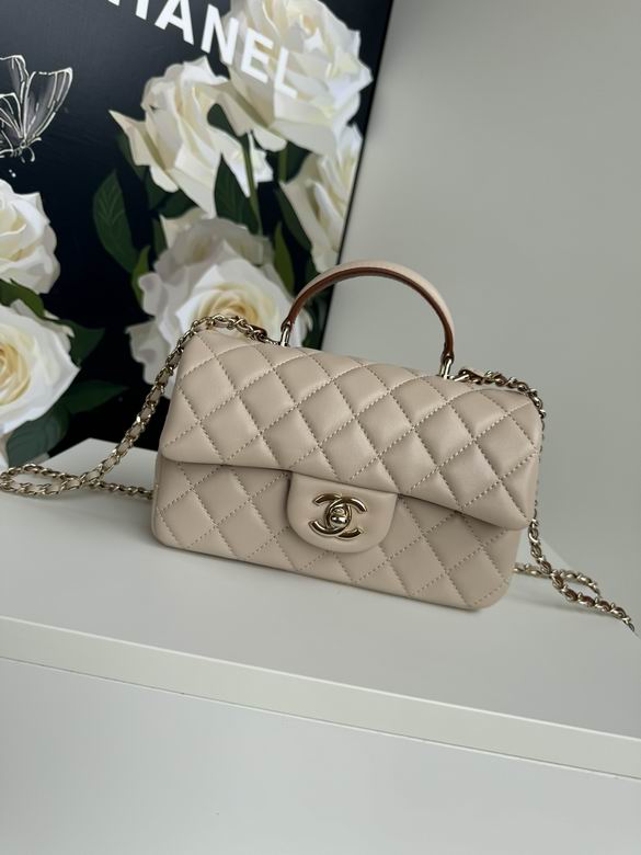 Chanel Handbags, AA+ Quality 100% Genuine Leather Classic Flap Medium Quilted Lambskin Black Gold, 18X 1 1X 5cm BL 4 Colour for chanel hand bag